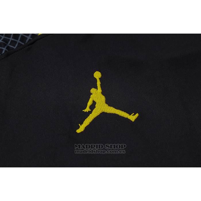 Camiseta de Entrenamiento Paris Saint-Germain Jordan Sin Mangas 2023-2024 Negro